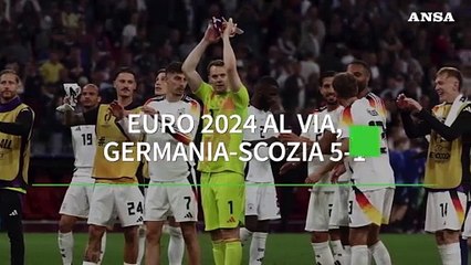 Euro 2024 al via, Germania-Scozia 5-1