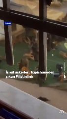 İsrail vahşeti! Cezaevinden çıkan Filistinlinin evine saldırdılar