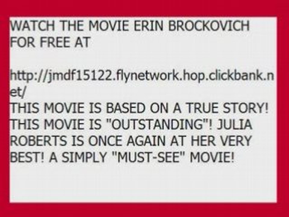 ERIN BROCKOVICH