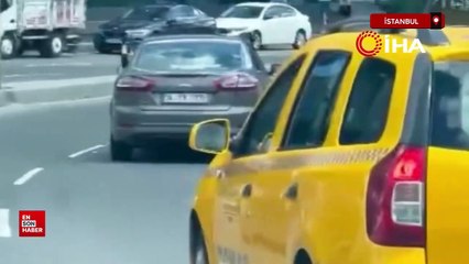 İstanbul'da trafiği birbirine katan dana iki ilçe değiştirdi