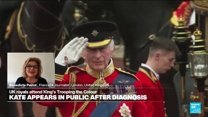 All eyes on Kate Middleton as she returns to public view for the first time after cancer diagnosis