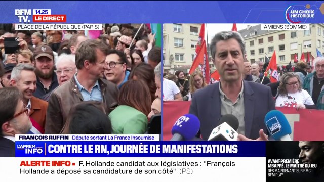 François Ruffin (député sortant LFI): En 24 heures, on revient aux rancœurs
