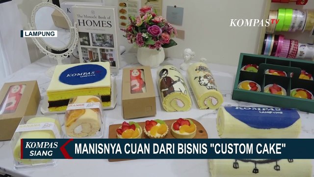 Bisnis 'Custom Cake', Remaja di Bandar Lampung Raup Cuan hingga Rp10 Juta per Bulan
