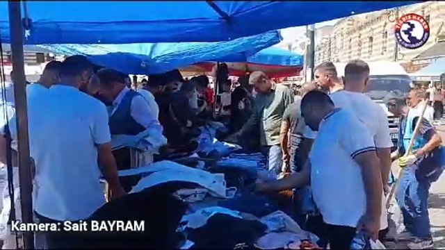 Diyarbakır'da vatandaşlar 38 dereceye varan sıcak havaya rağmen bayram alışverişini yapıyor! - Tigris Haber