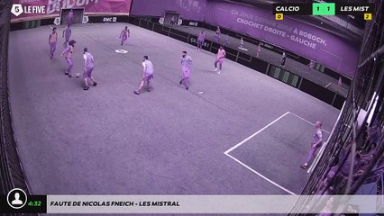 Faute de Nicolas FNEICH - Les Mistral