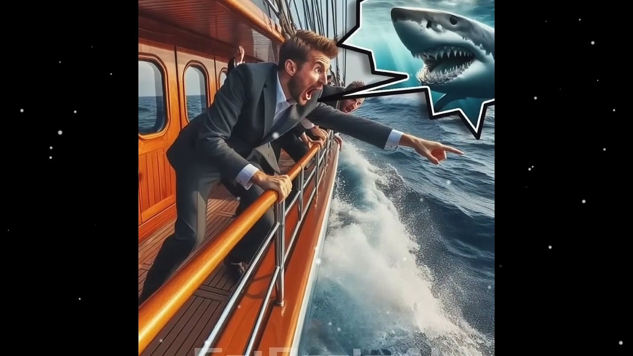"The Brave Journey of Morris & Poppy": Shark Attack