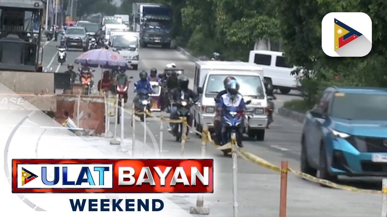 DPWH, nagsagawa ng road reblocking and repair sa ilang lugar Metro Manila ngayong araw; rerouting dry run sa ilalim ng flyover sa EDSA at Quezon Avenue, sinimulan na rin