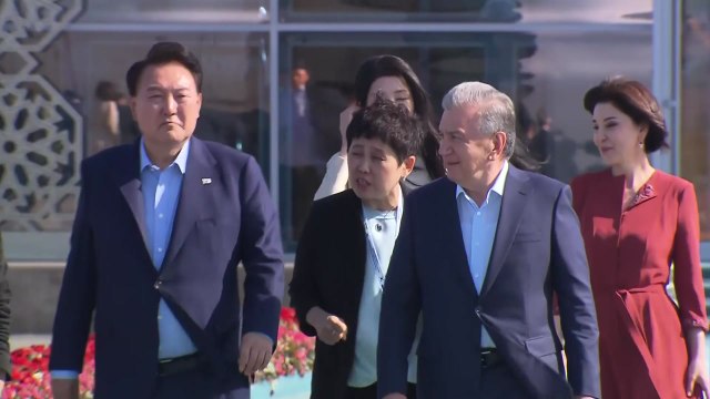 尹, 중앙아 국빈 방문 마치고 귀국길...'핵심광물 공급망' 성과 / YTN