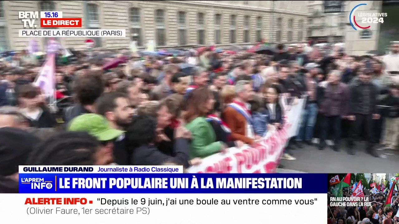 Nouveau Front populaire: "C'est une trahison des électeurs de Raphaël Glucksmann", estime Benoît Mournet (député sortant Renaissance)