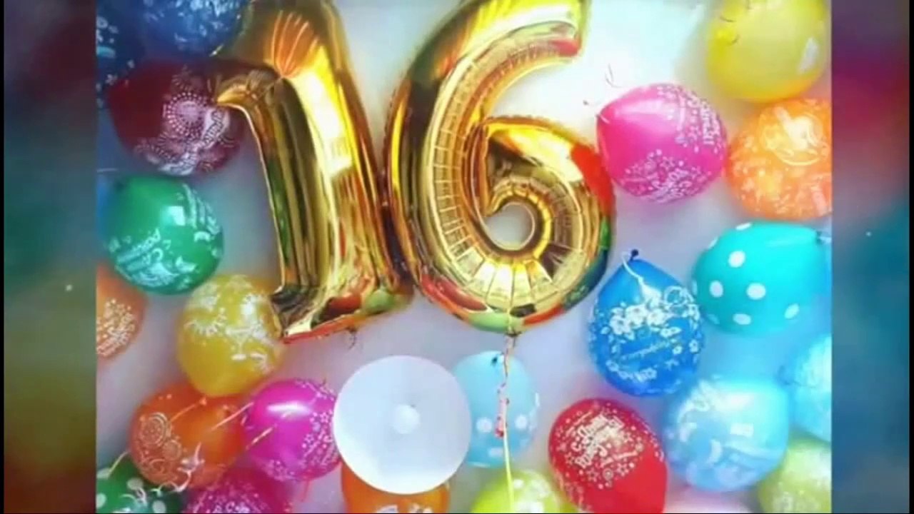 Joyeux anniversaire musical 16e anniversaire Angelina!