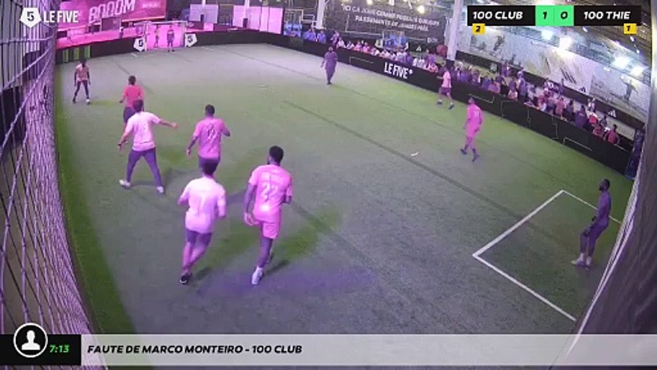 Faute de Marco Monteiro - 100 CLUB
