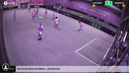 Faute de Nicolas FNEICH - Les Mistral