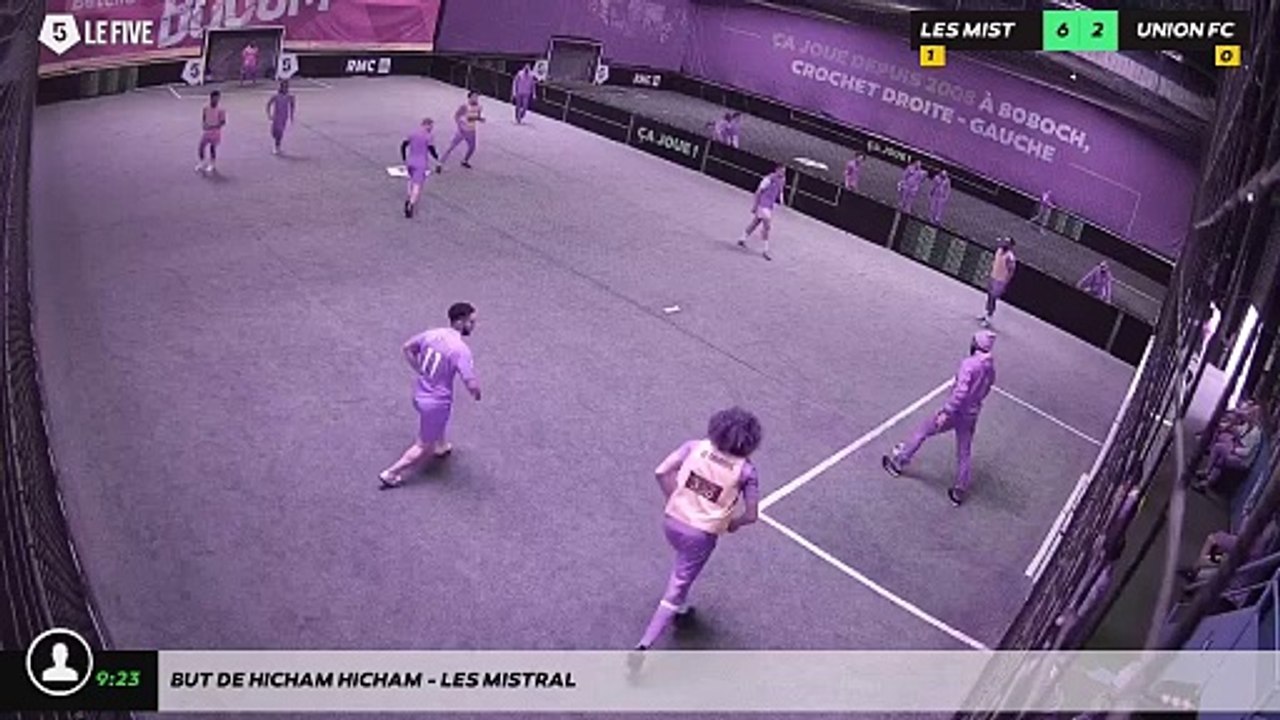 But de Hicham Hicham - Les Mistral