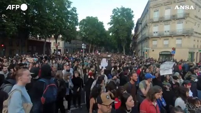 Francia, manifestanti anti-estrema destra di nuovo in piazza a Tolosa