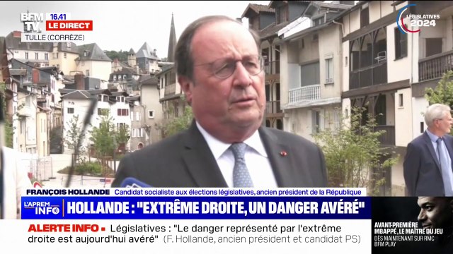 Élections législatives: Au second tour, le désistement républicain doit s'appliquer dans toute sa rigueur en faveur de tout candidat qui s'est mis hors de tout rapport avec l'extrême-droite , affirme François Hollande