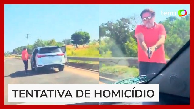 Motorista atira em carro durante briga de trânsito no interior de São Paulo