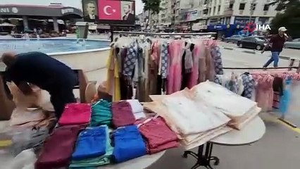 Fenomen muhtar çocukların yüzünü güldürdü