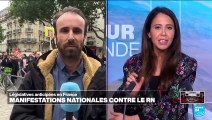 Manifestation contre l'extrême droite : le cortège parisien converge vers la Place de la Nation