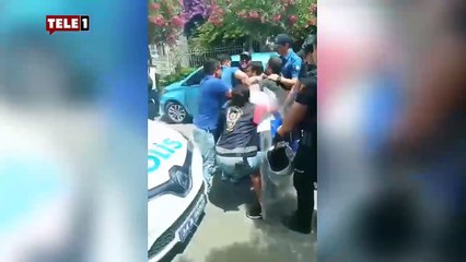 Büyükada'da minibüs eylemi! 8 gözaltı