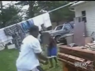 Dude Whacks Himself With Bat