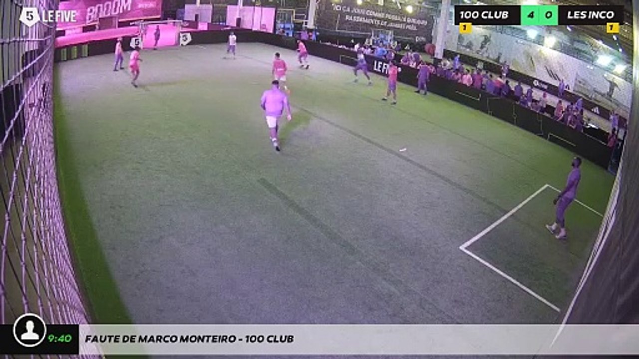 Faute de Marco Monteiro - 100 CLUB