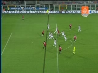 JUVENTUS 1 - 2 A.C MILAN ( Série A )