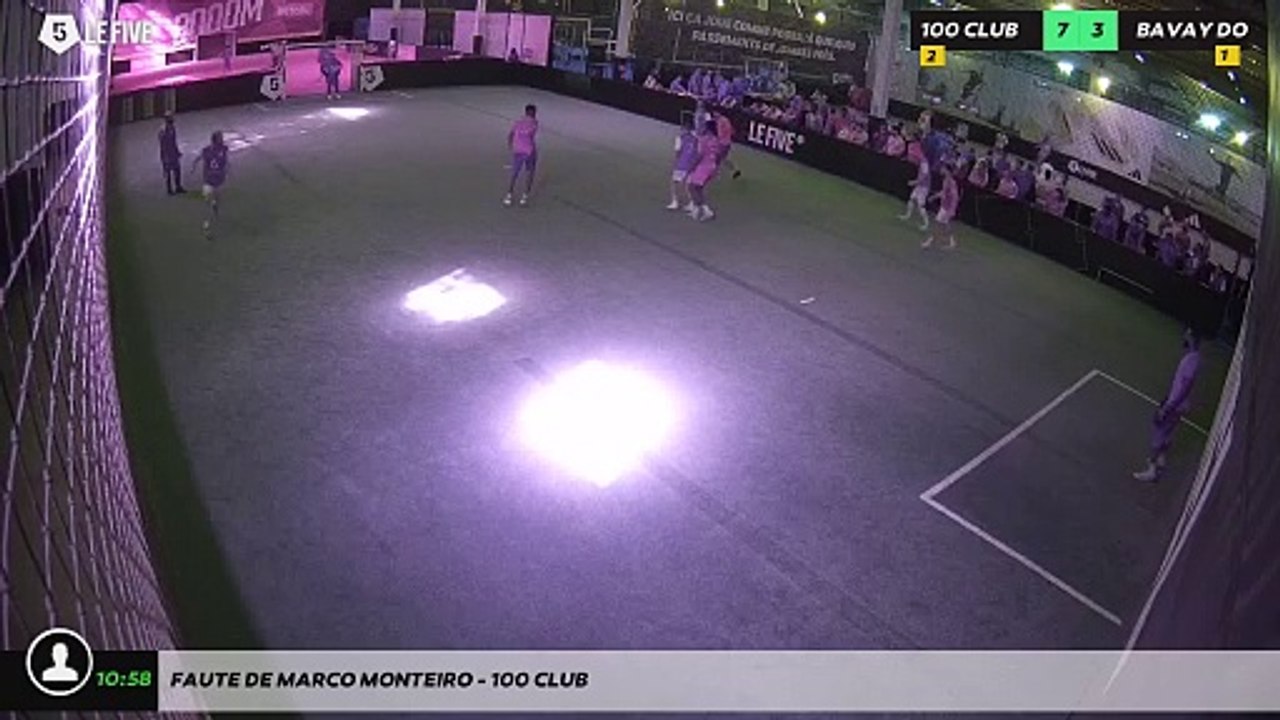 Faute de Marco Monteiro - 100 CLUB