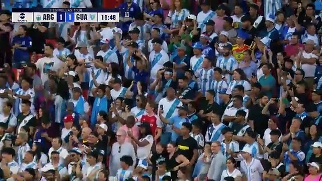 Lionel Messi Scores 2 Goals in Argentina vs. Guatemala Friendly