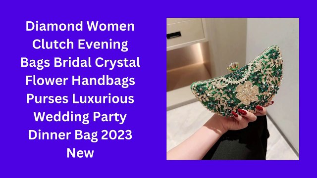 Diamond Women Clutch Evening Bags