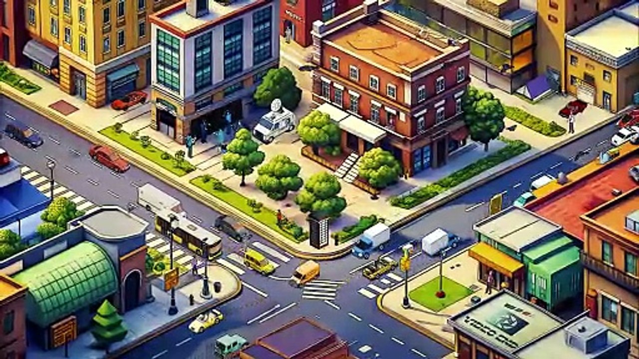 AI-Powered City Animation | After Effects