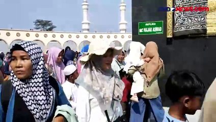 Serunya Mempraktikkan Tata Cara Haji di Wisata Religi Boyolali