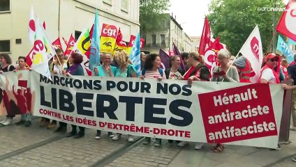 مسيرات احتجاجية ضد صعود اليمين تعم فرنسا.. والقضاء يبطل قرار طرد رئيس حزب "الجمهوريون"