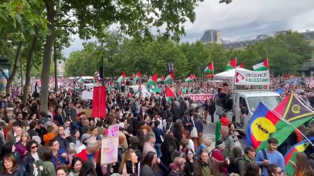 Arrancan en Francia una ola de manifestaciones contra Agrupación Nacional