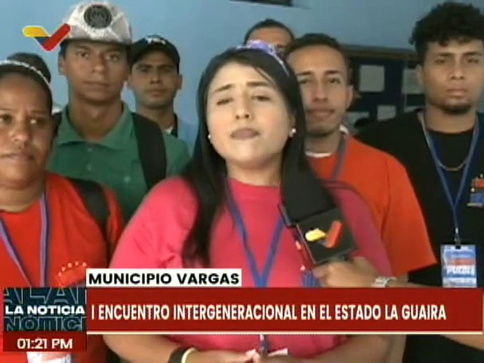 La Guaira | Más de 300 personas participaron en el I Encuentro Intergeneracional en el mcpio. Vargas
