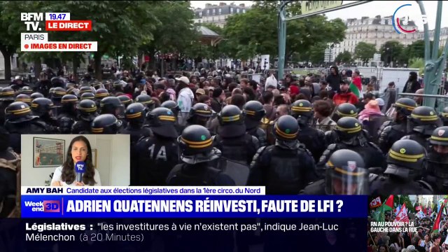 Adrien Quatennens, investi par LFI dans le Nord: C'est problématique , juge Amy Bah, candidate de gauche dans la même circonscription