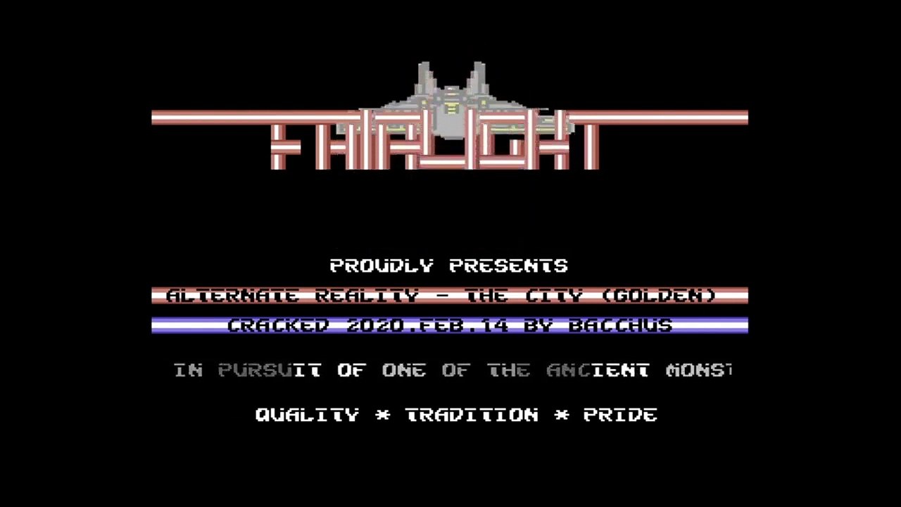 C64 Cracktro - Alternate Reality - The City by Fairlight