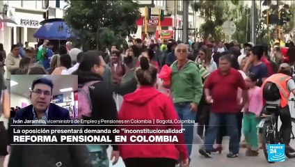 Iván Jaramillo:'Reforma pensional en Colombia ayudará a adultos mayores en estado de vulnerabilidad'