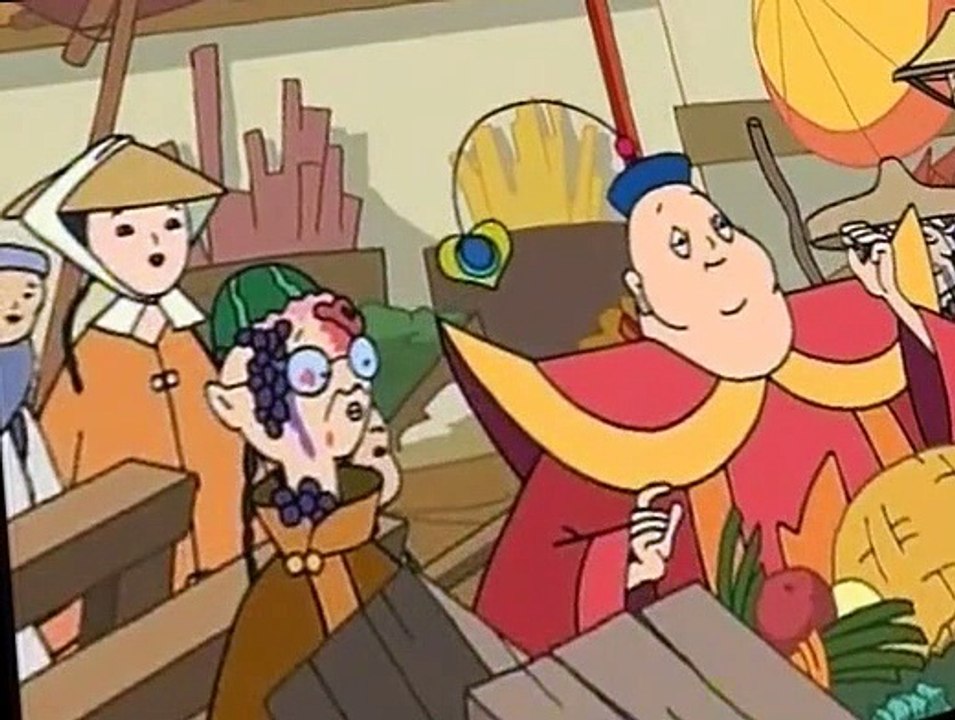 Sagwa, the Chinese Siamese Cat Sagwa, the Chinese Siamese Cat E006 Harvest Festival Race   The Foolish Magistrate’s New Robes