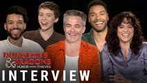 Chris Pine, Regé-Jean Page, Michelle Rodriguez & More | 'Dungeons & Dragons' Interviews