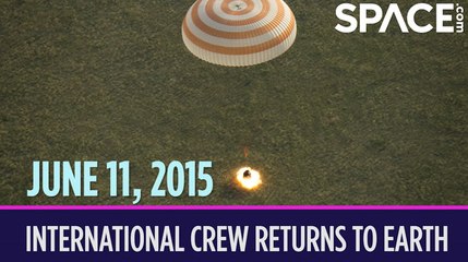 OTD In Space – June 11: International Crew Returns To Earth