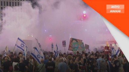 Ribuan warga Israel banjiri jalan Tel Aviv, desak Netanyahu