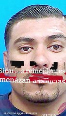 Sicarios reincidentes amenazan a policías.
