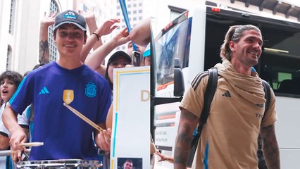 La Selección Argentina ya se encuentra en Atlanta para la Copa América