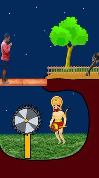 हनुमान जी ने बचाया Jai Hanuman #viral #shortfeed #youtubeshorts #hanumanji #trendingshorts