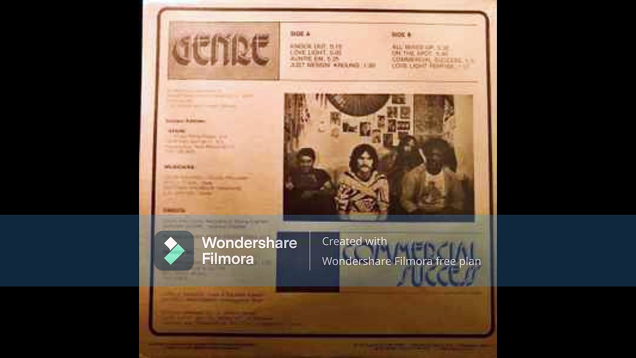Genre – Commercial Success : Jazz, Rock, Jazz-Rock, Fusion, Prog Rock 1978.