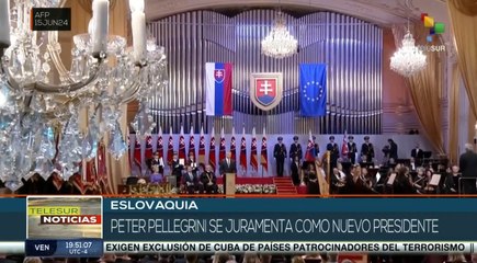 Peter Pellegrini es juramentado como nuevo presidente de Eslovaquia