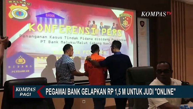 Demi Main Judi Online, Oknum Pegawai Bank Bobol Uang Rp1,5 Miliar