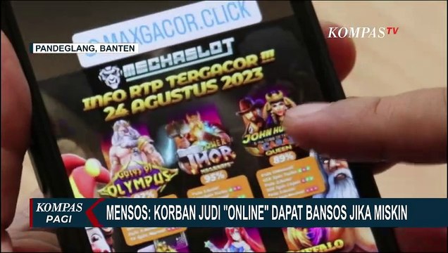 Korban Judi Online Dapat Bansos, Risma: Dia dari Keluarga Miskin, Berhak Dapat Bansos