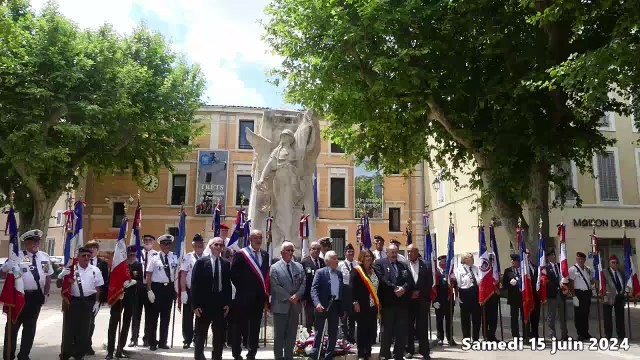 congrès annuel de l’Union fédérale des anciens combattants et veuves de guerre des Bouches-du-Rhône TRETS 15JUIN2024
