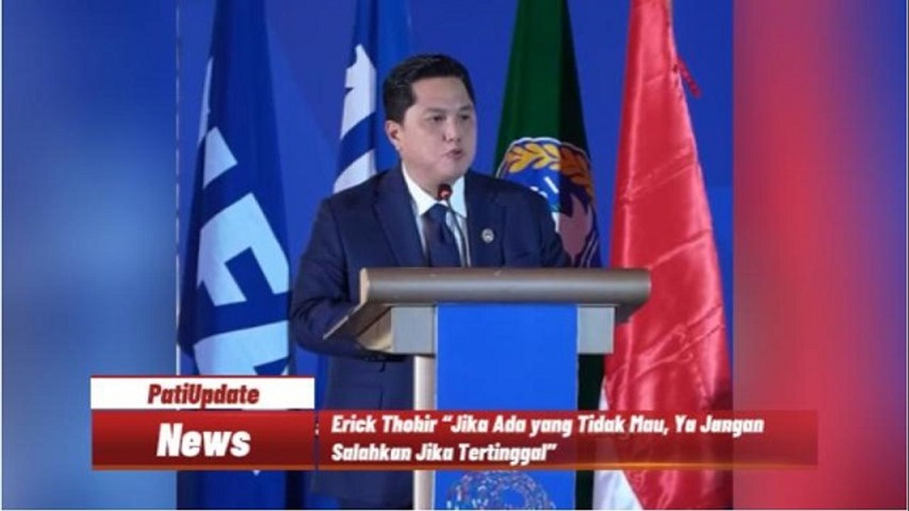 Erick Thohir Desak Transformasi Liga di Kongres Biasa PSSI 2024
